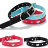 Pet Collar Rhinestone Heart Necklace