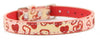 Pearlite Layer Leather Pet Collar
