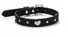 Pet Collar Rhinestone Heart Necklace