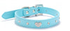 Pet Collar Rhinestone Heart Necklace