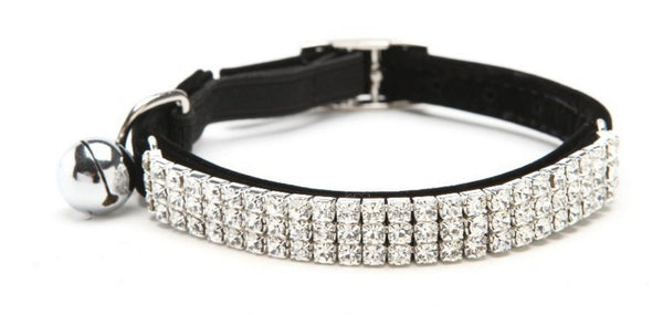 Luxury Diamante Rhinestone Cat Collar