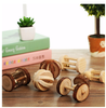 Natural Wooden Pine Dumbells